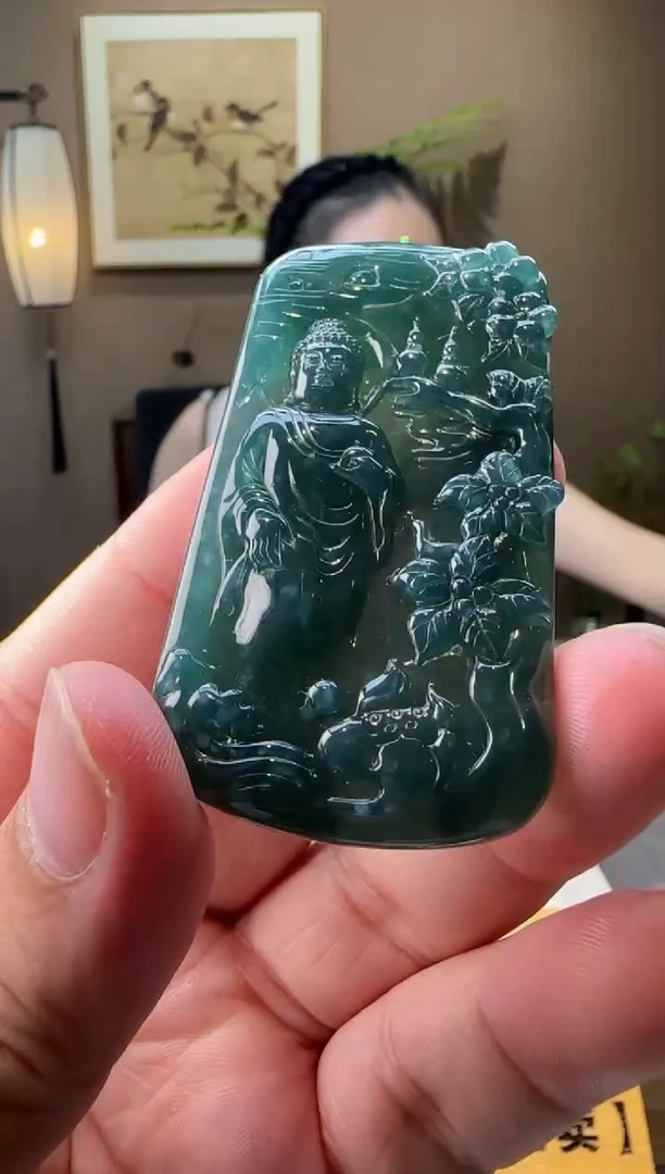 吊坠(不含链)未镶嵌翡翠ZM@@60B7J18418