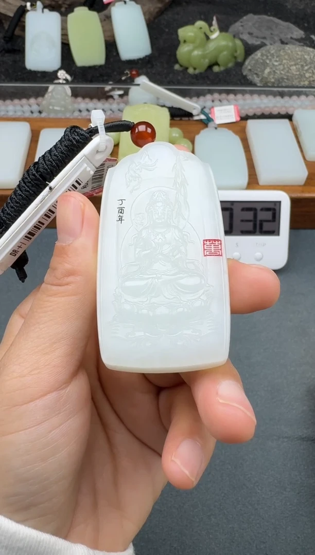 颈饰未镶嵌和田玉@*2