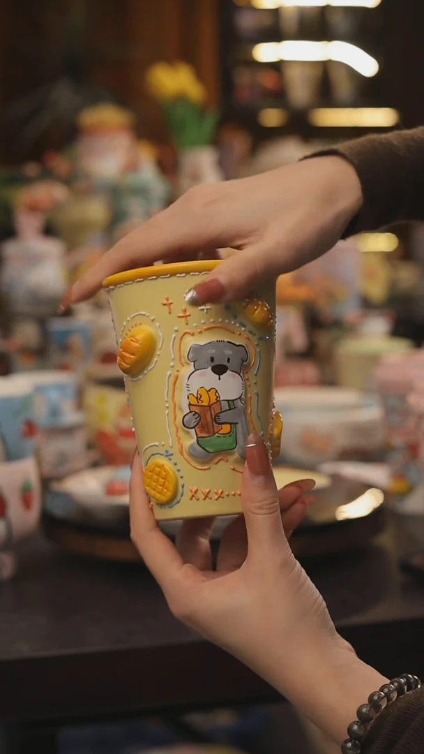 景德镇釉下彩绘设计师款式陶瓷