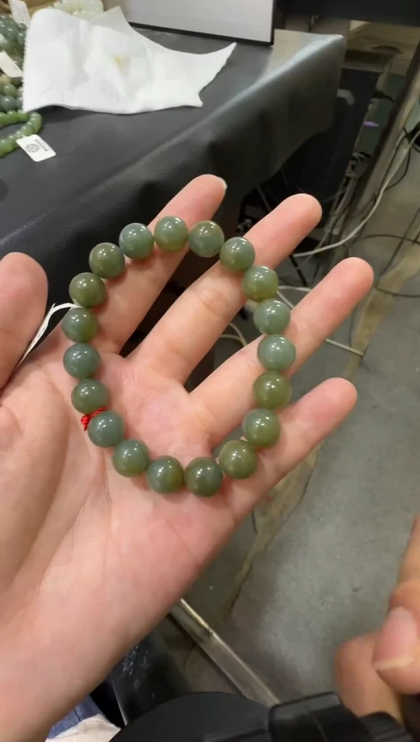 未镶嵌手串和田玉且末蓝手串（产地直发）