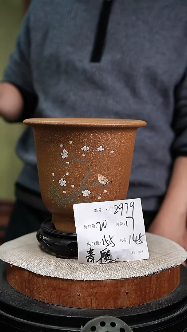 【闪购商品】紫砂花盆紫砂花盆2979+s