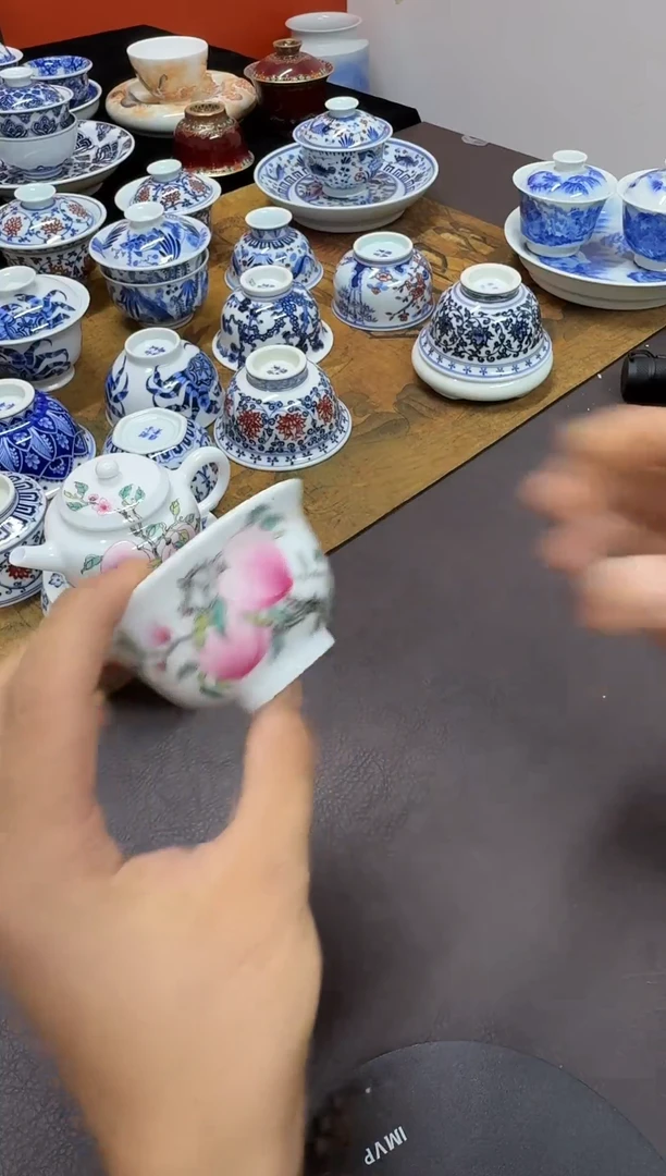 景德镇纯手工手绘茶具