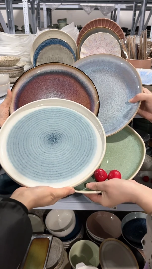 【闪购商品】瓷片外贸尾货微瑕满20包邮X4 大盘组合
