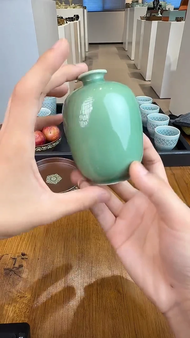 青瓷手工茶器包邮