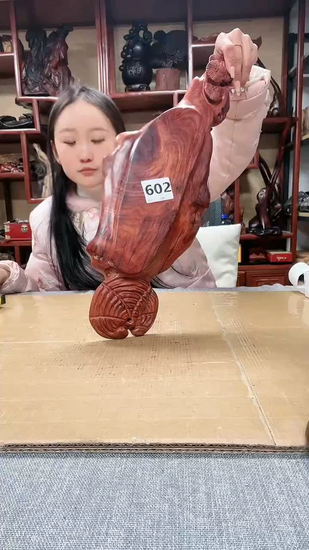 【闪购商品】贡木红木底座工艺品收藏
