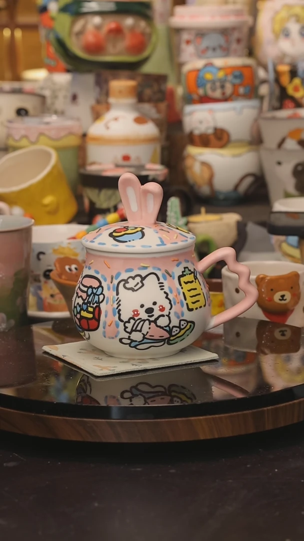 景德镇釉下彩绘设计师款式陶瓷