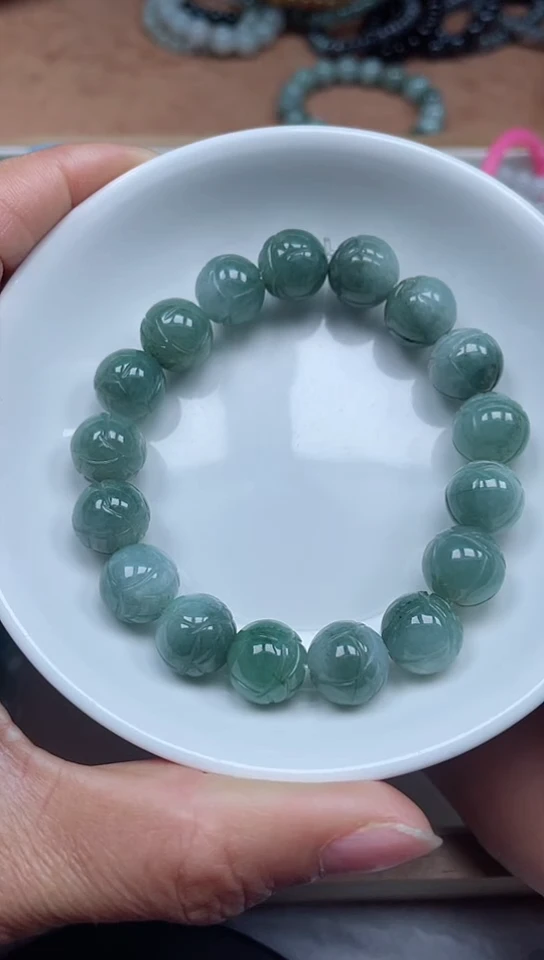 【闪购商品】翡翠手链未镶嵌卡12
