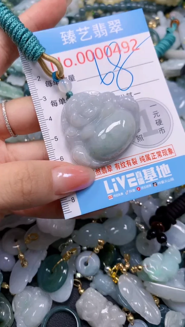 颈饰未镶嵌翡翠492