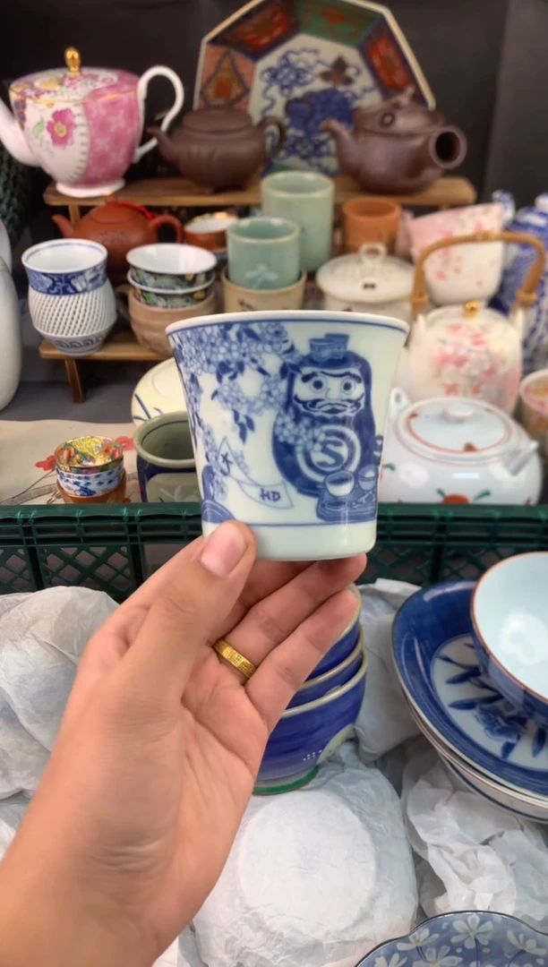 【闪购商品】瓷片茶杯茶盏酒杯