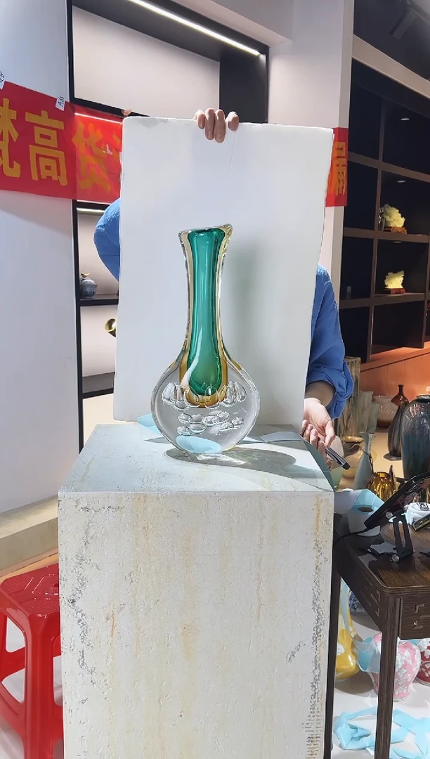 琉璃老色长颈清仓B101