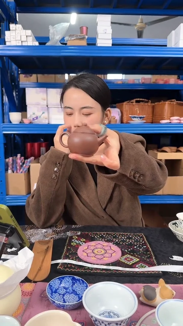 【闪购商品】紫泥水平紫砂壶