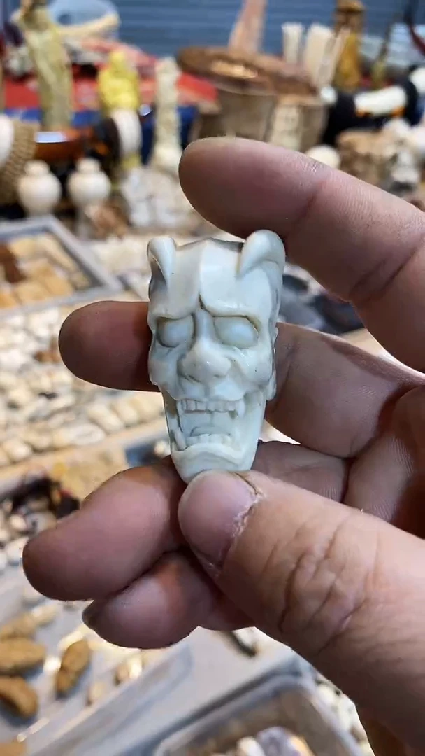 泥塑小把玩件摆件