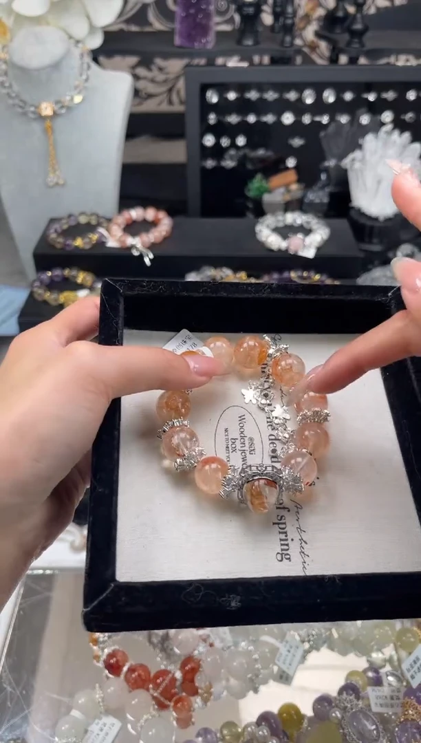 【闪购商品】水晶手链未镶嵌天然水晶 多样性发货