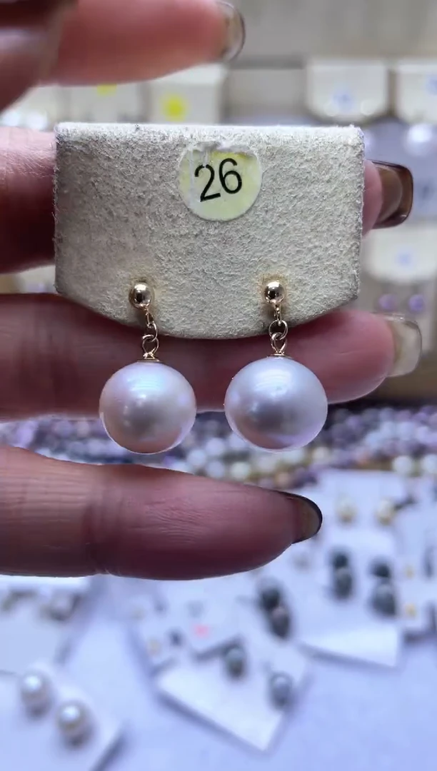 【闪购商品】淡水珍珠耳饰银S925镶嵌0