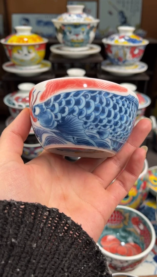 拙明院（微瑕价格）龙鱼缸杯