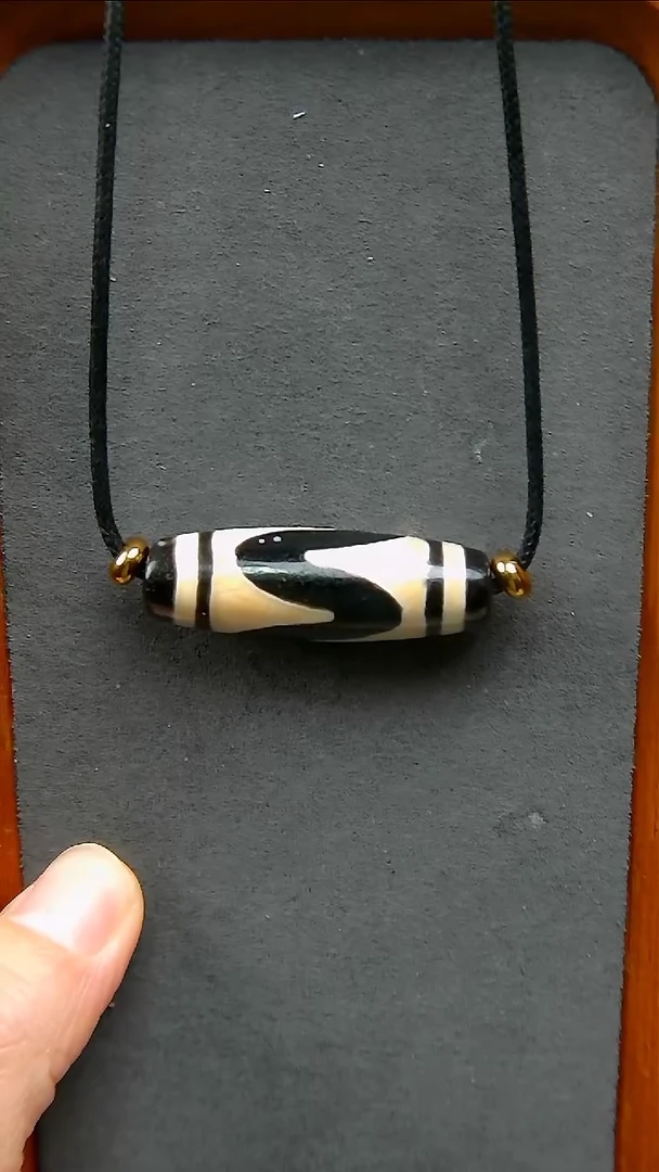 【闪购商品】玛瑙/玉髓珠宝半成品未镶嵌老聚源满沙牙12*39