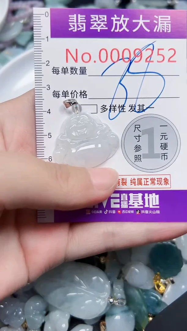 颈饰未镶嵌翡翠9252