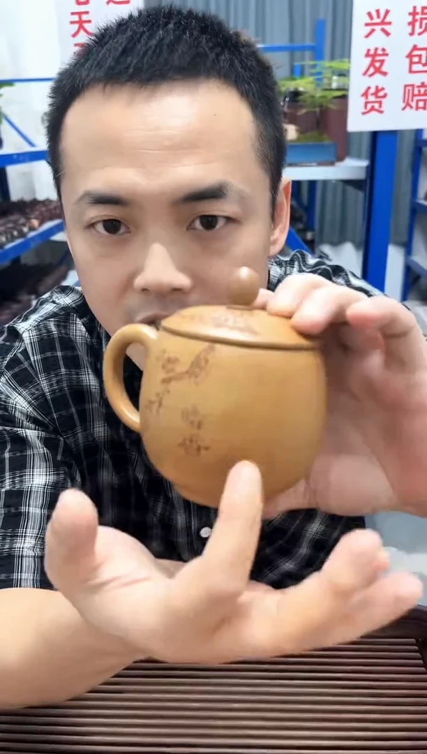 宜兴原矿紫砂柴烧龙蛋【暗香】