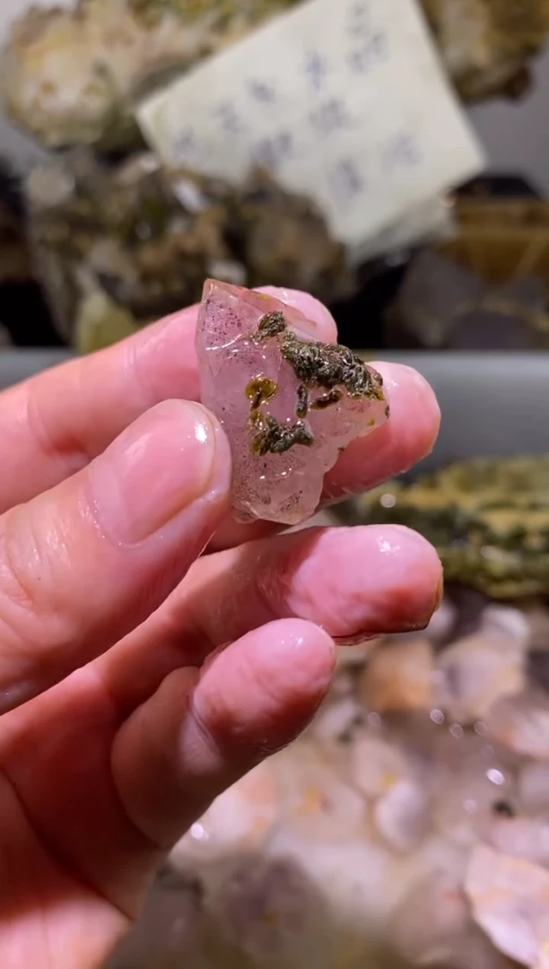 未镶嵌珠宝半成品水晶118号四川美姑超七花园水晶