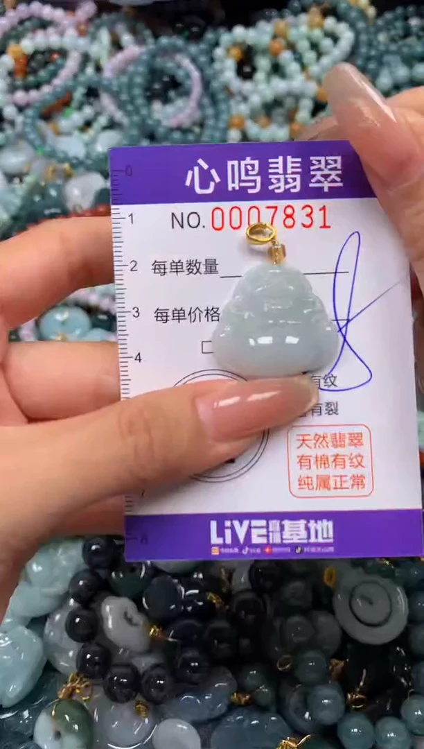 颈饰未镶嵌翡翠闪购007831