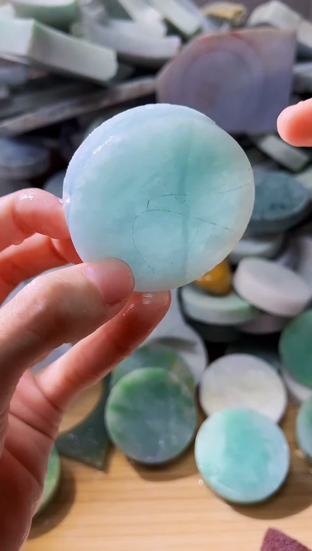 裸石翡翠翡翠a货正品玉石南陈236