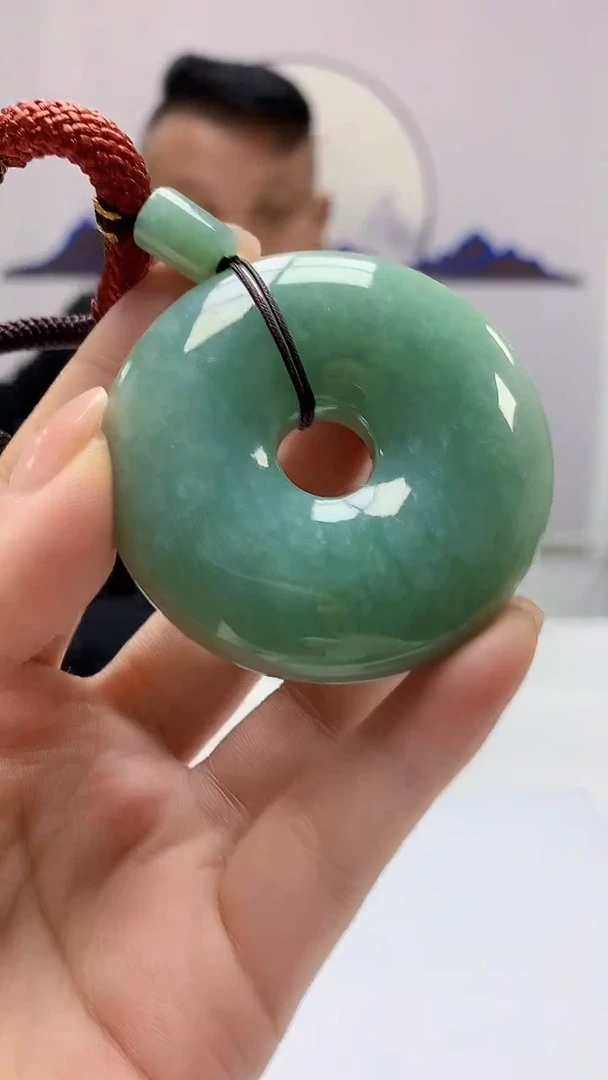 【闪购商品】定制翡翠未镶嵌4969ms-毛货162扣子
