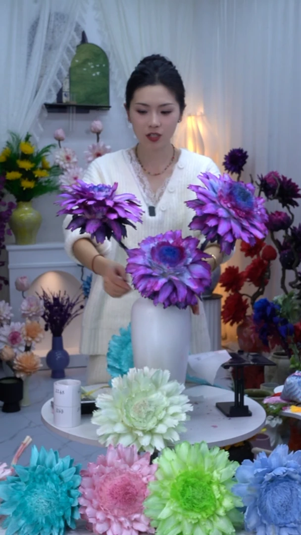 永生洋蓟星河3头【叶片有伤】8413