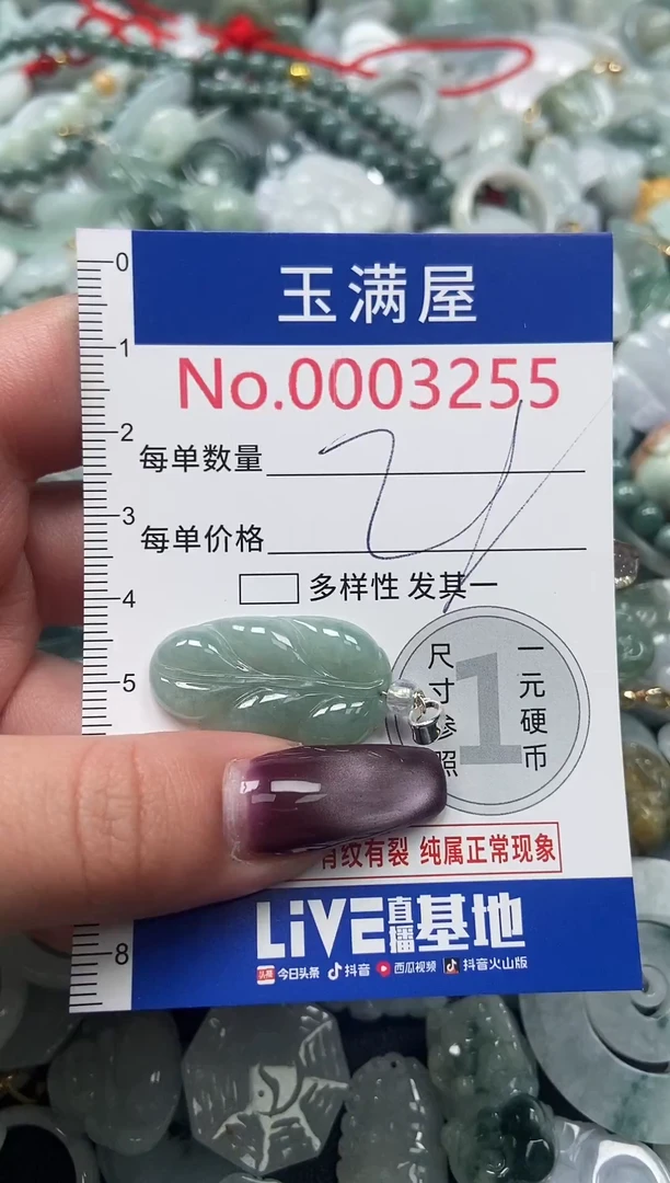 颈饰未镶嵌翡翠3255