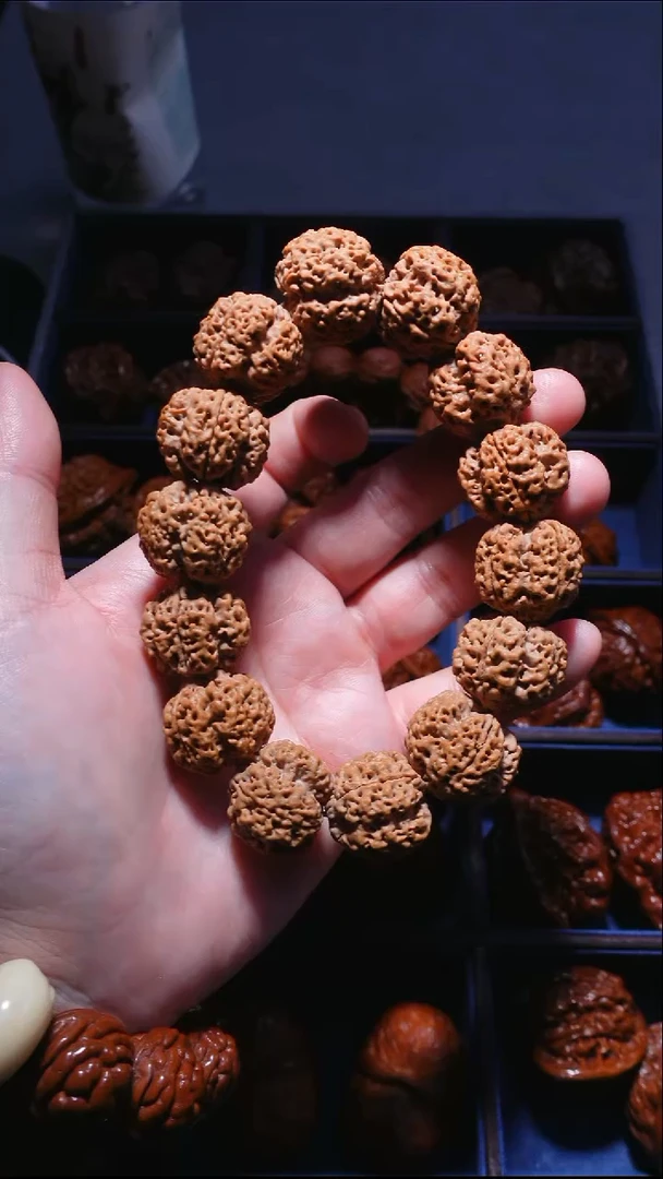手串金刚菩提17-19左右四瓣纯原桩金刚手串
