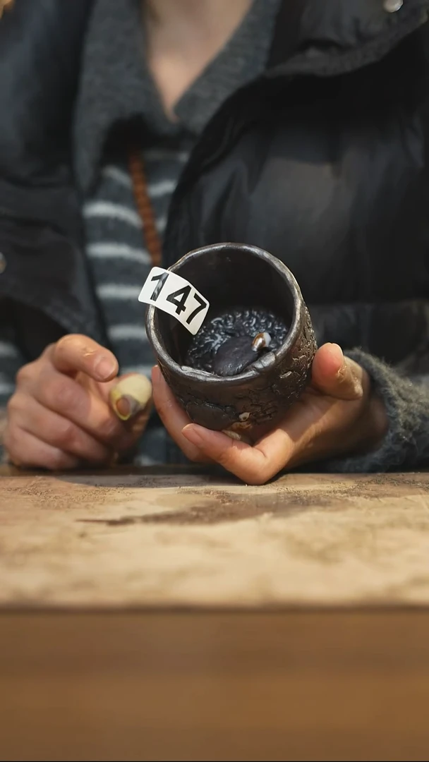 陶瓷茶器茶具主人杯147微瑕
