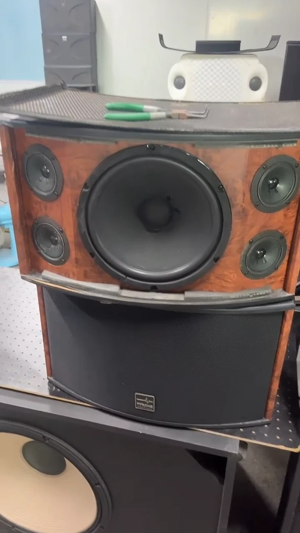 不包邮 10寸卡包音响  KTV音箱一对   运费到付