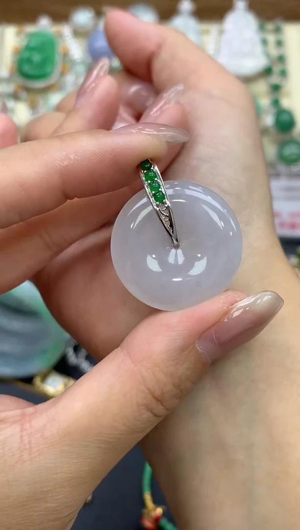 【闪购商品】翡翠颈饰18K金镶嵌246-中国好珍宝