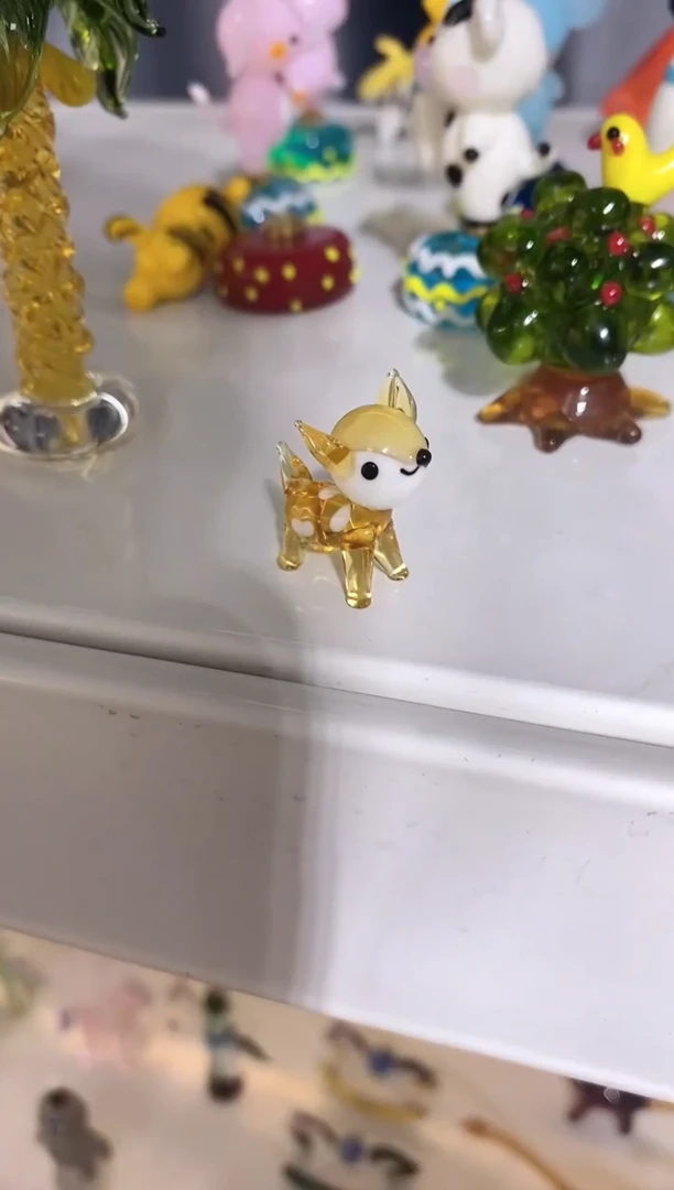 手工艺品琉璃小鹿