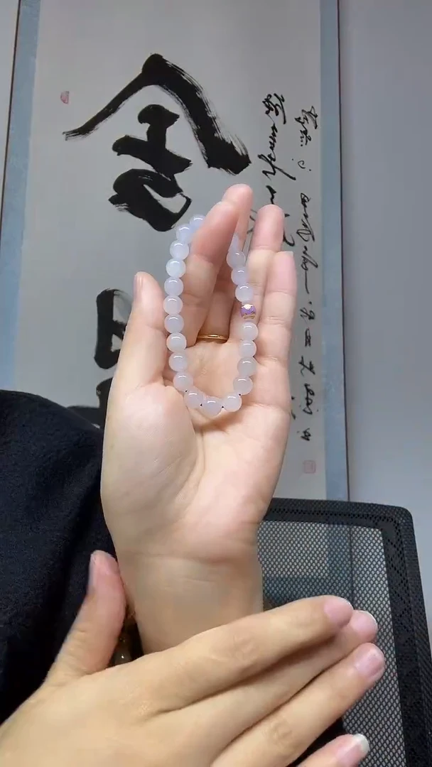 未镶嵌手串和田玉卡8