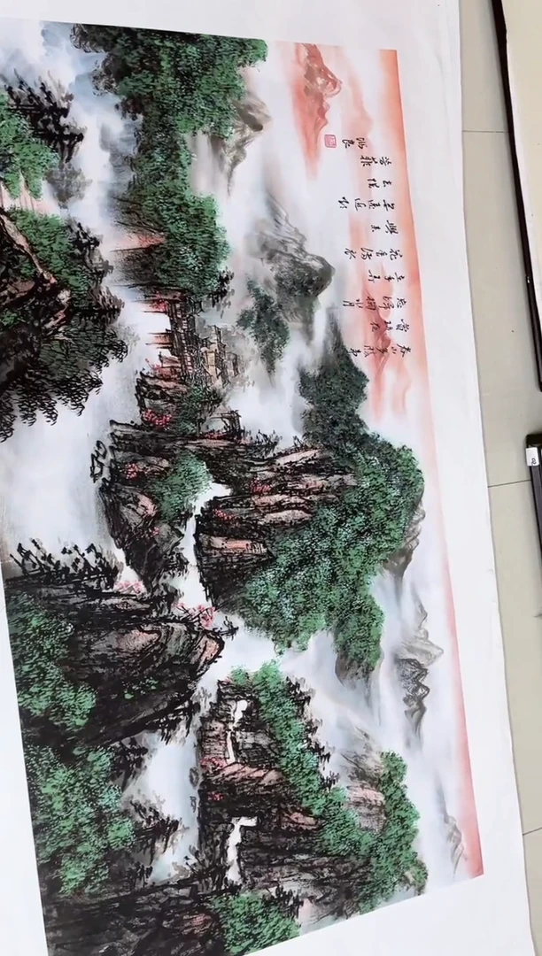 国画九霄甄选国画作品x28