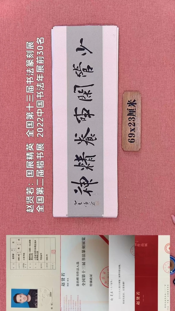 书法231         赵老师书法作品
