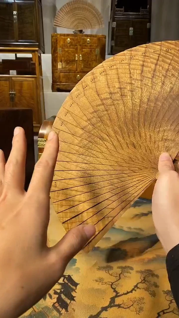 扇子金丝楠小叶桢楠苏扇31