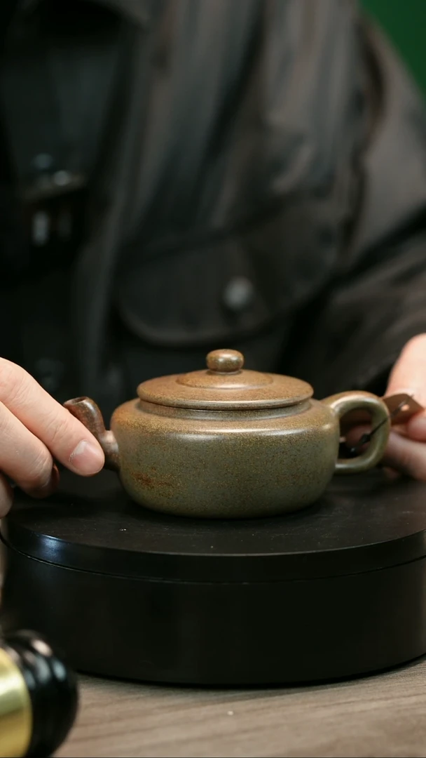 茶壶紫砂太**阔H2397史鑫杰段泥光素旭帽