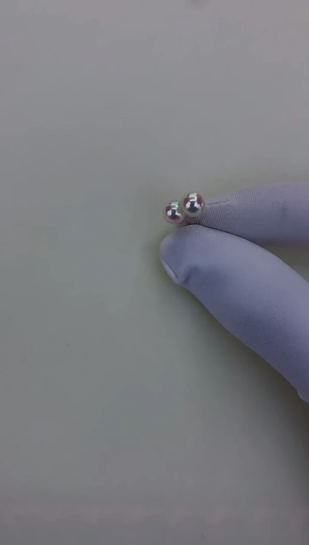 银S925镶嵌DA海水珍珠 GD216 5-6 彩凛素钉