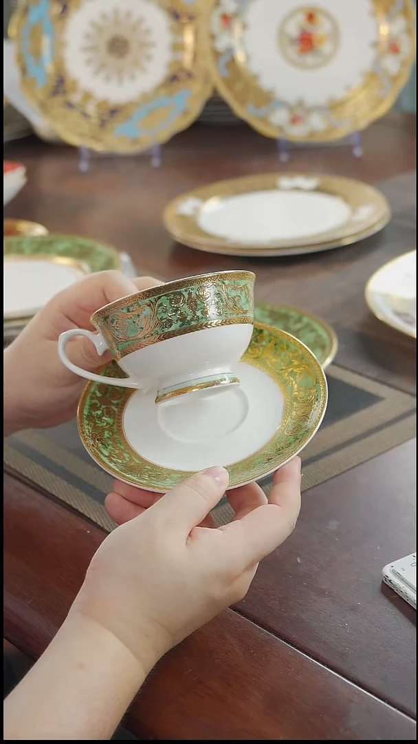 瓷片咖啡杯碟 福利价微瑕