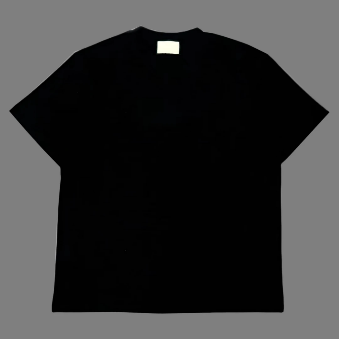 【8号链接-B字简T】新款男士T恤宽松圆领轻奢休闲百搭设计师8173