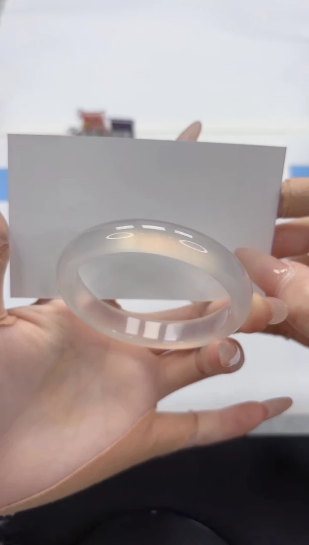 【闪购商品】石英质玉手镯未镶嵌A417-54.6