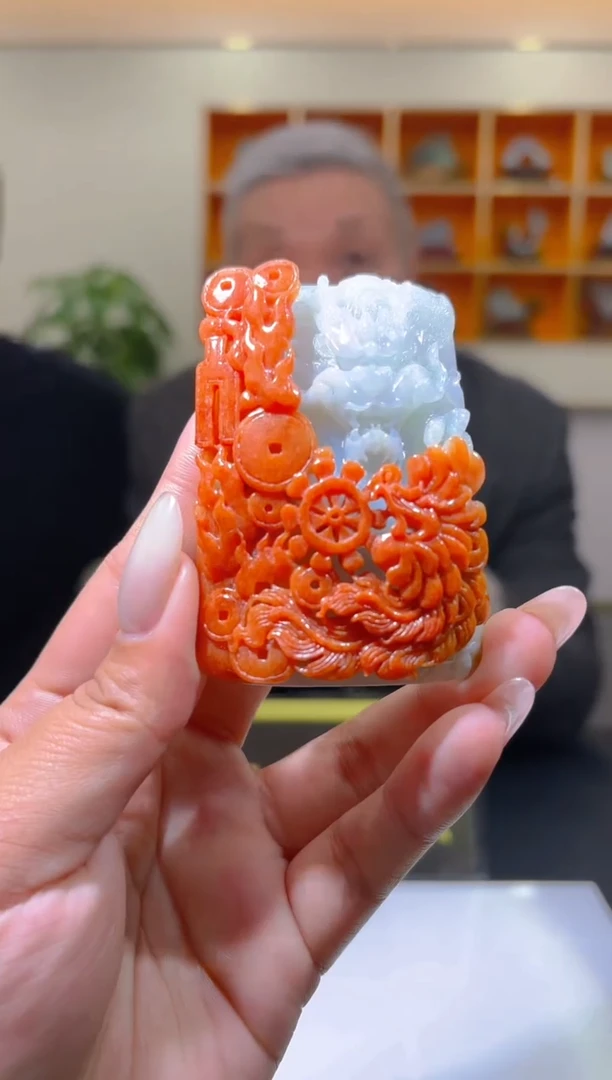 未镶嵌定制翡翠21/1215/L/龙凤