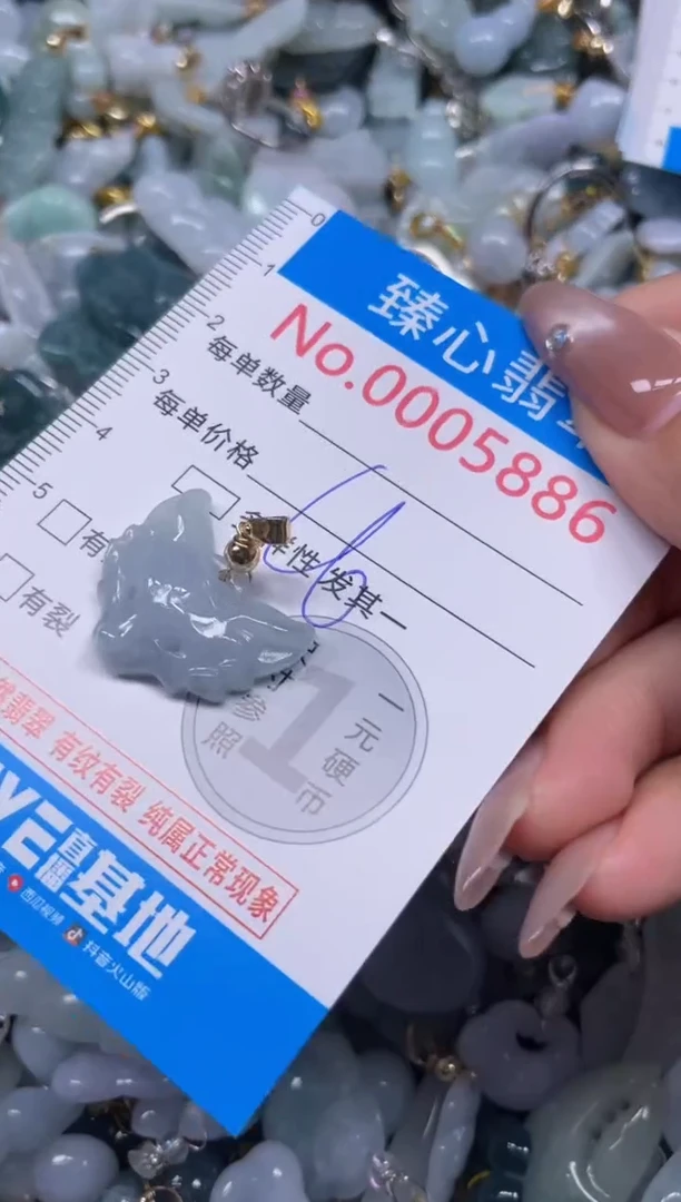 颈饰未镶嵌翡翠5886