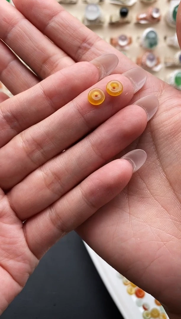 裸石翡翠小*子缅甸天然A货翡翠11   3-3