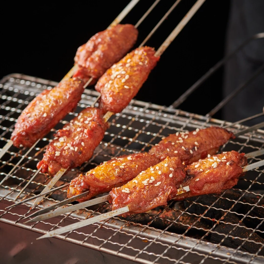 兰大优鲜奥尔良鸡翅一斤约7串鸡翅同城配鸡肉同城配