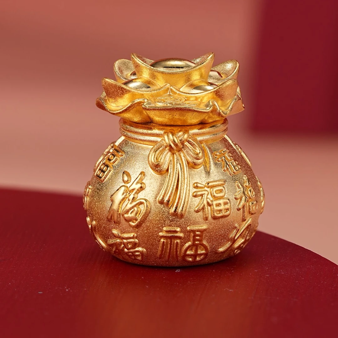 中银亿金足金开盖福袋送人送礼