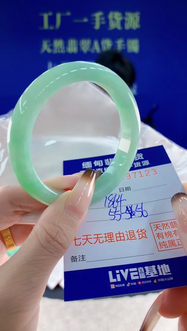 未镶嵌手镯翡翠16天然翡翠A货