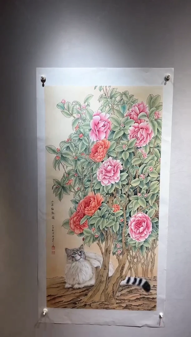 国画国画HN-11002039-张跃华央创美术馆精品定制备案作品