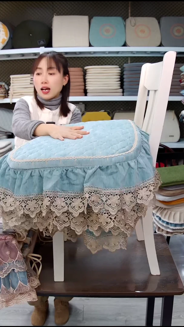 布雪尼尔水溶边：绿色4个